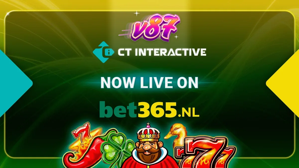 Koleksi permainan slot CT Interactive kini tersedia di platform bet365 Belanda